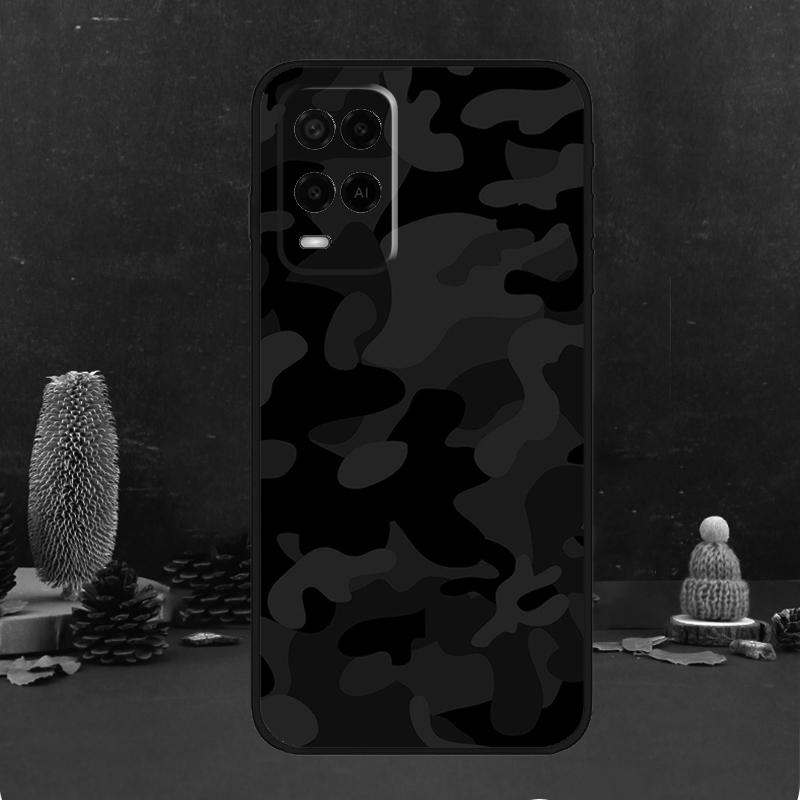 Military Army Camouflage For OPPO A58 A78 A98 A15 A16 A17 A76 A96 A77 A52 A72 A5 A9 A79 A94 A74 A57S A53S A54S Case