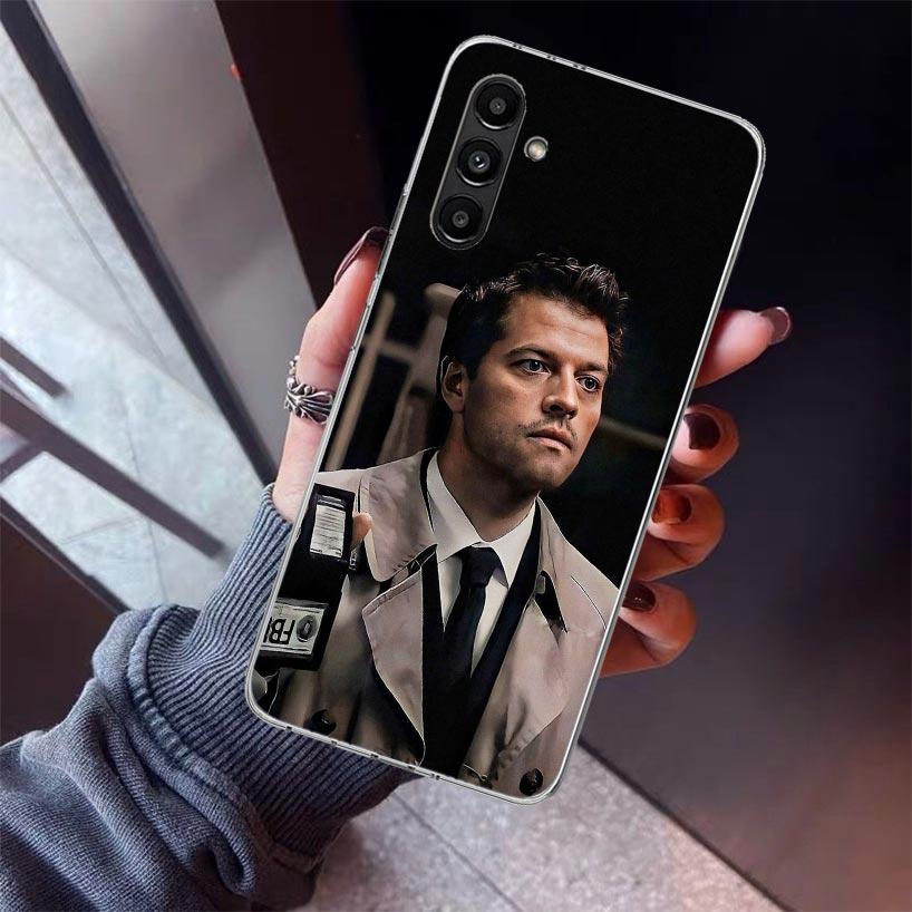 Angel Castiel Supernatural Phone Case For Samsung Galaxy A17 A57 A37 A16 A26 A36 A56 A15 A25 A35 A55 A14 A13 A54 A53 A34 A24 A33