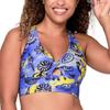 Zumba Wear BRA Z1T000231 Printed Medium Purple Women's