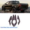 Front Rear Door Armrest Handle Cover Panel Set(4Pcs) For Panelfor Toyota Hilux 2015-2024 Base Plate Lids L/R B