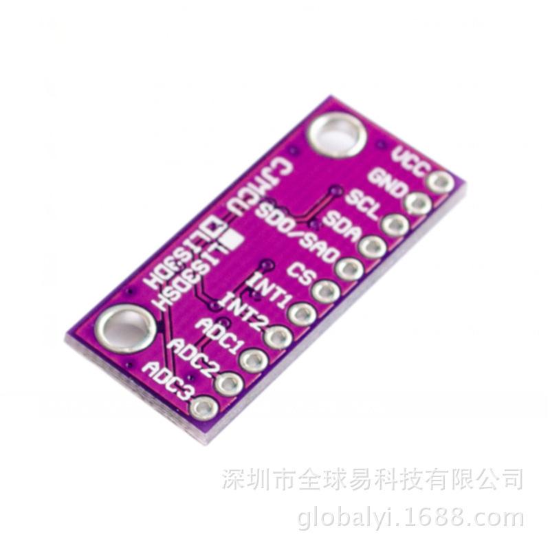 LIS3DSH High-Resolution Three-Axis Accelerometer Module LIS3DH