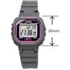 Casio Женские цифровые часы Серый Розовый La 20wh 8a