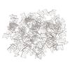 100PCS with Storage Box Cow Shaped Paper Clips Silver Cute Paper Clips  Scrapbook Making
