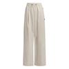 Tech Premium Woven Pant Solid Color Comfortable Straight Leg Casual Pants Women Pants Light-Brown JJ3549