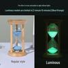Прочные детские песочные часы: Деревянное круглое украшение 1-30 мин