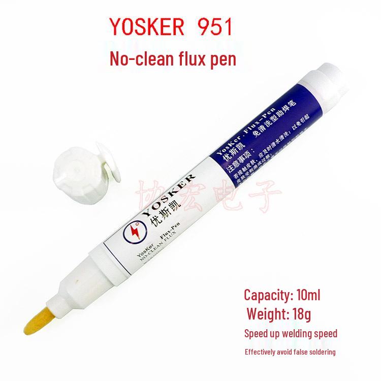 YOSKER 951 Halogen-Free No-Clean Low-Solid Flux Pen