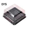 50Pcs 100g Moon Cake Box Square Shaped Multipurpose Plastic Egg Yolk Pastry Box for Festival