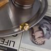 Yori Fashion Открытое кольцо из нержавеющей стали Золотое PVD кольцо для женщин Изящные модные аксессуары для пальцев Оптовая продажа