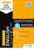 The Essential SQA Exam Practice: National 5 English Questions and Papers : From the Publisher of How To Pass Book
