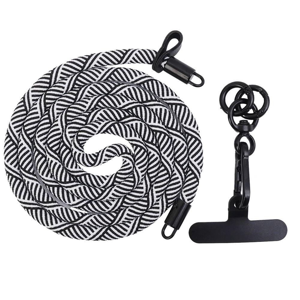 1Pcs 120cm Long Crossbody Phone Strap Climbing Neck Band Cord Chain Universal Mobile Phone Lanyard