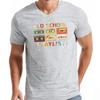Cassette Tape Music 80s Retro Old School Playlist TShirt Unisex Clothes Tops Graphic T Shirts Camisetas Ropa De Mujer