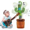 Dancing and Repeating Cactus French,The Talking and Dancing Cactus,Musical Baby Plush Cactus,Repeating Cactus Toy