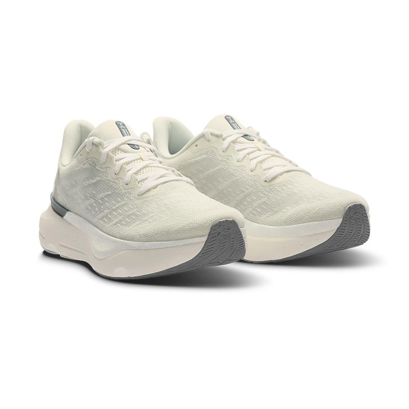 Under Armour HOVR Infinite Pro Breeze - белые кварцевые мужские кроссовки кремовые модно-серые гравийные 3027187-302