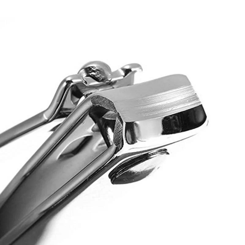 Кусачки для ногтей из нержавеющей стали с широкими губками, маникюрные кусачки для ногтей, толстые, твердые, вросшие ногти, педикюрный инструмент