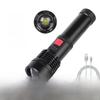 P50 Ultra-Bright Zoom Flashlight: High-Power, Long-Range, USB Rechargeable, Portable Outdoor and Riding Handheld Light