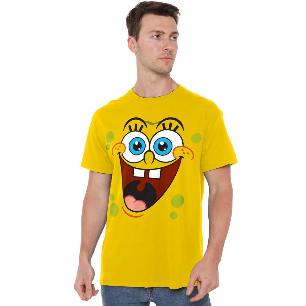 SpongeBob SquarePants Mens Surprise Face T-Shirt