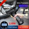 120W Rechargeable Air Compressor Inflatable Pump Portable Air Pump Car Tire Inflator Digital