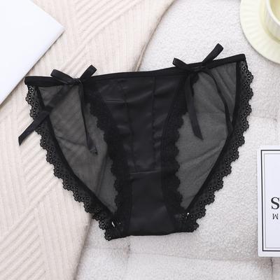 Женские трусики-брифы Sweet Lace Pure Desire Mesh Bow