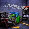 Технический зеленый суперскоростной спортивный автомобиль Lamborghini, 1644 шт., строительные блоки, знаменитый автомобиль, сборные кирпичи, игрушки для взрослых
