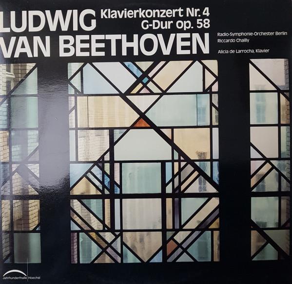 Виниловая пластинка АЛИСИЯ ДЕ ЛАРРОЧА RADIOSYMPHONI Людвиг ван Бетховен Klavierkonze 1645007 Decca 1986 Германия Классическая Подержанная