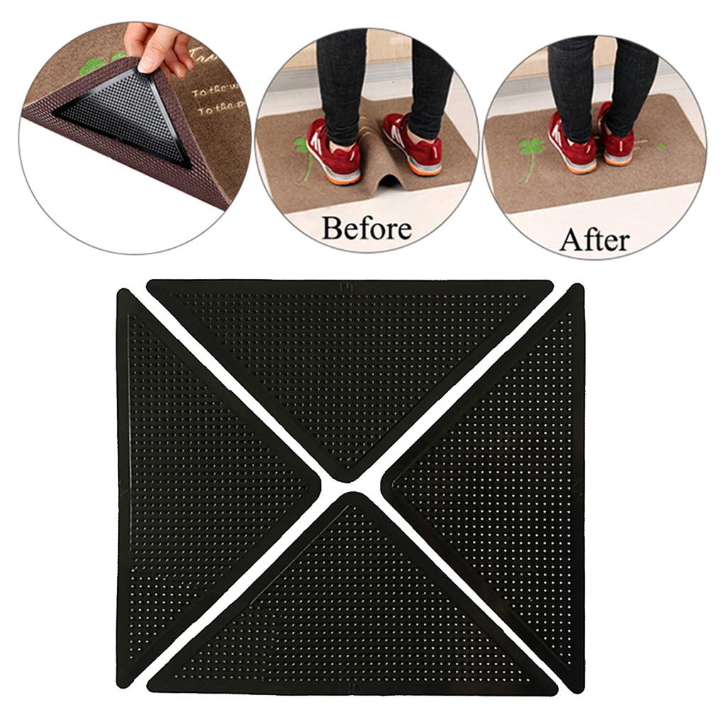 Rug Grippers for Hardwood Floors,Anti Slip Rug Grippers Removable Eco-Friendly Carpet Gripper for Tile Floors,Carpets,Floor Mats