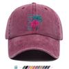 Кепка Бейсболка с принтом Киберпанк Пальма Регулируемая Snapback Легкая Дышащая Подходит для ношения Подходит для M