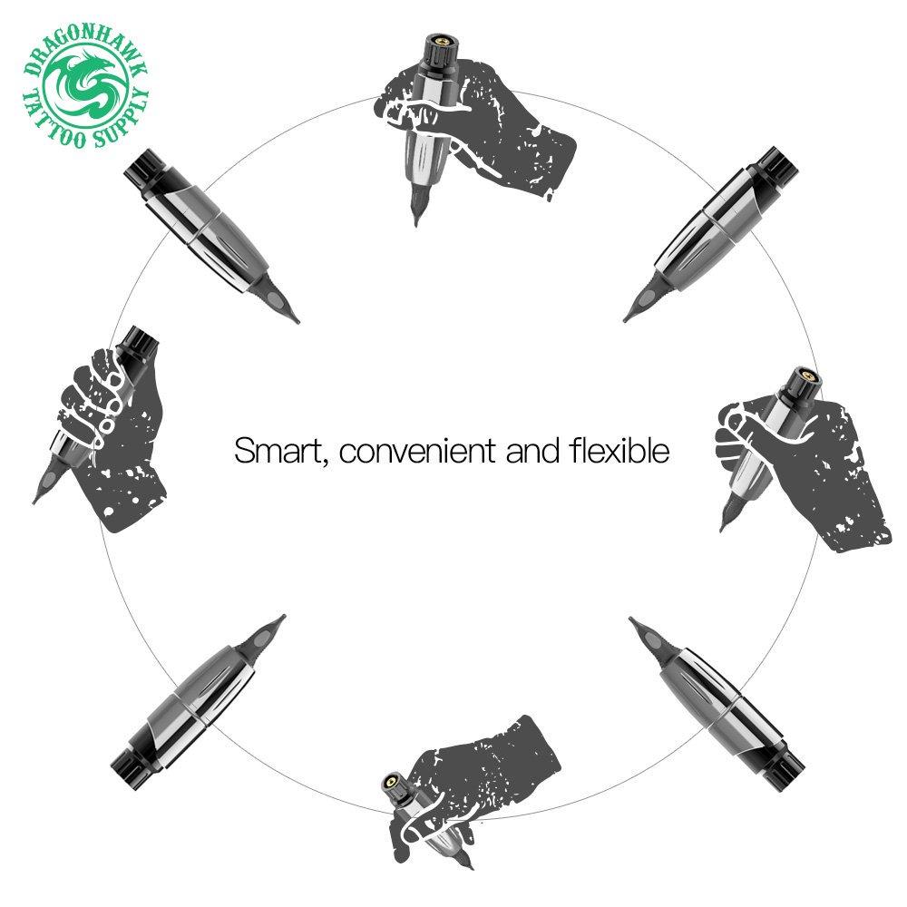 Dragonhawk Tour Rotary Tattoo Machine Pen Самая маленькая легкая ручка для макияжа