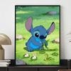 Diamond painting set Disney full diamond 5D Stitch with bunnies snake art home decoration creative handicrafts
