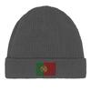 Bonnet Drapeau Portugal En Gris