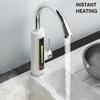 3300W 220V Instant Electric Water Heater Faucet Tap LED Ambient Light Temperature Display Instant Heating Tap