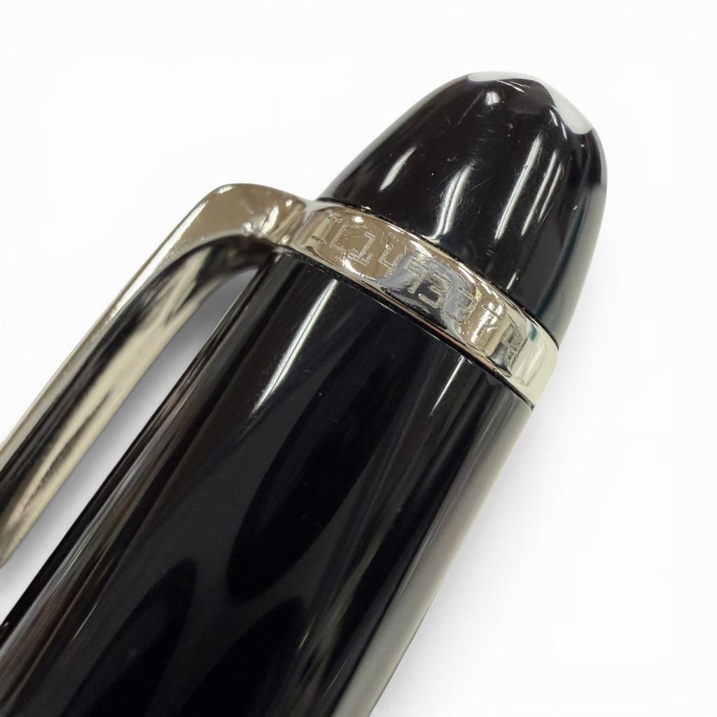 Отличная шариковая ручка MONTBLANC Meisterstück Platinum Line черная мужская Б/У