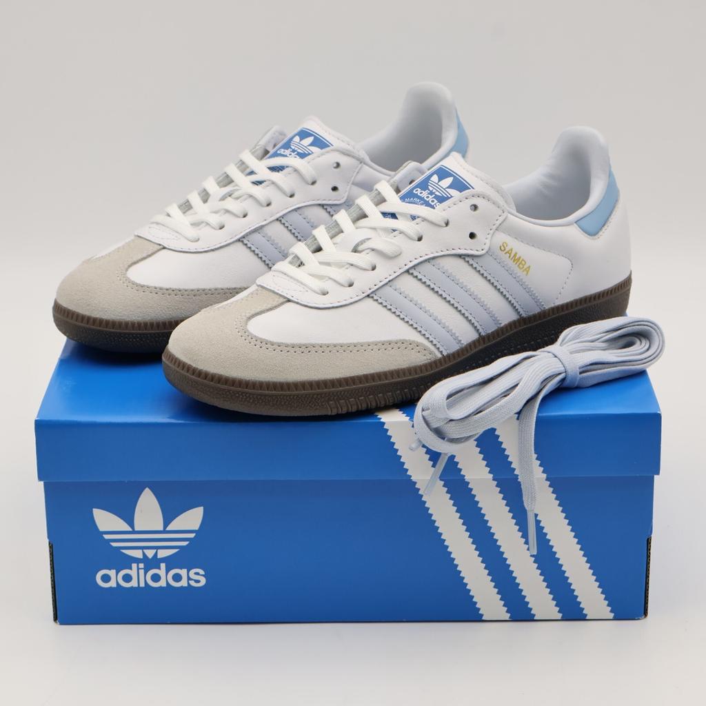 ID2055 adidas Originals Samba OG Halo Blue (Мужской)