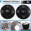 A58X-Car Steering Wheel Cruise Control Button Cover Trim For MINI Cooper F55 F56 F57 F60