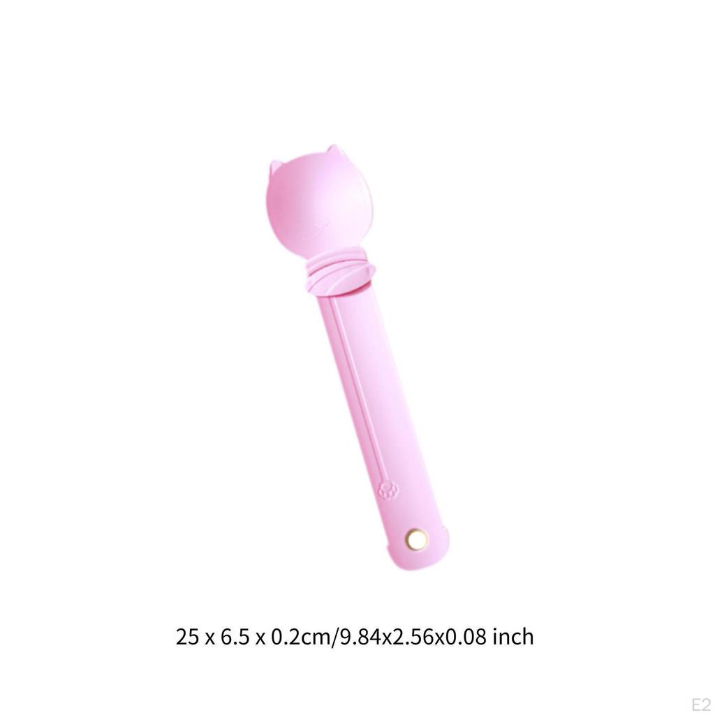 Cat Strip Squeezer Spoon Feeding for Kitten Puppy Lightweight Wet Treats Dispenser