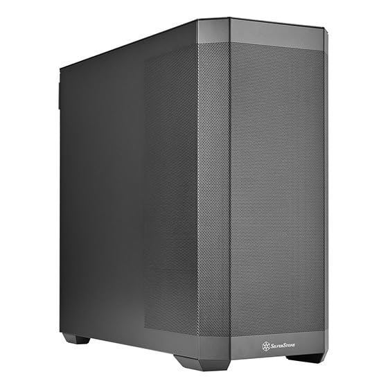 Корпус ПК Silverstone SST-SEH2-B, Mid-Tower, E-ATX, ATX, Высокое охлаждение, Рабочая станция, Черный, Авторизованный дистрибьютор в Японии