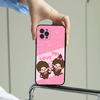 Cute M-Monchhichis-a Phone Case For IPhone 17 16 15 14 13 12 11 Pro Max Plus Mini Silicone Black Cover