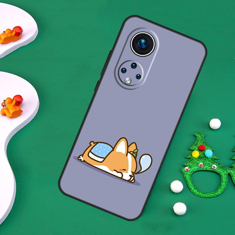 Мультяшный чехол с собакой корги для Honor Magic 7 Lite 6 5 50 70 90 200 Pro X9a X8a X8b X7a X6a X8 X9 X9c X9b