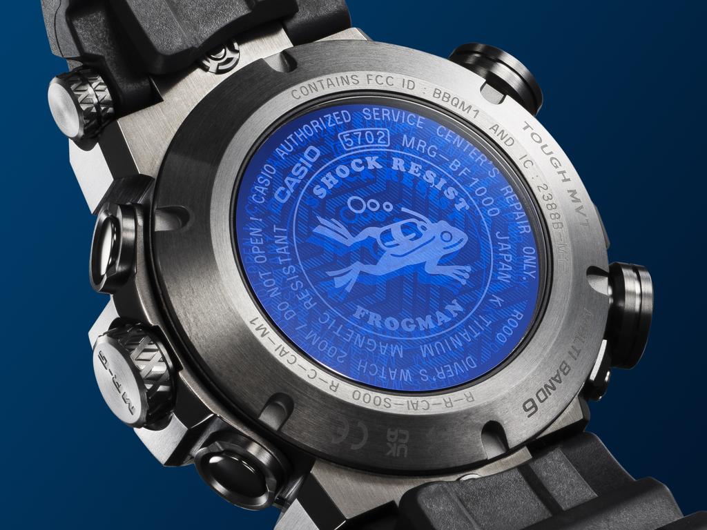 Casio Мужские часы G-SHOCK MRG-BF1000R-1A, аналоговые, кварцевые, ударопрочные, водонепроницаемые 200м
