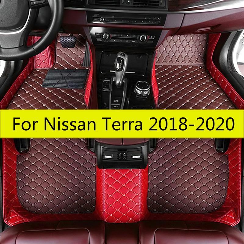 Car Floor Mats For Nissan Terra 2018 Interior Accessories Styling Waterproof Protector Covers Decoration Carpets