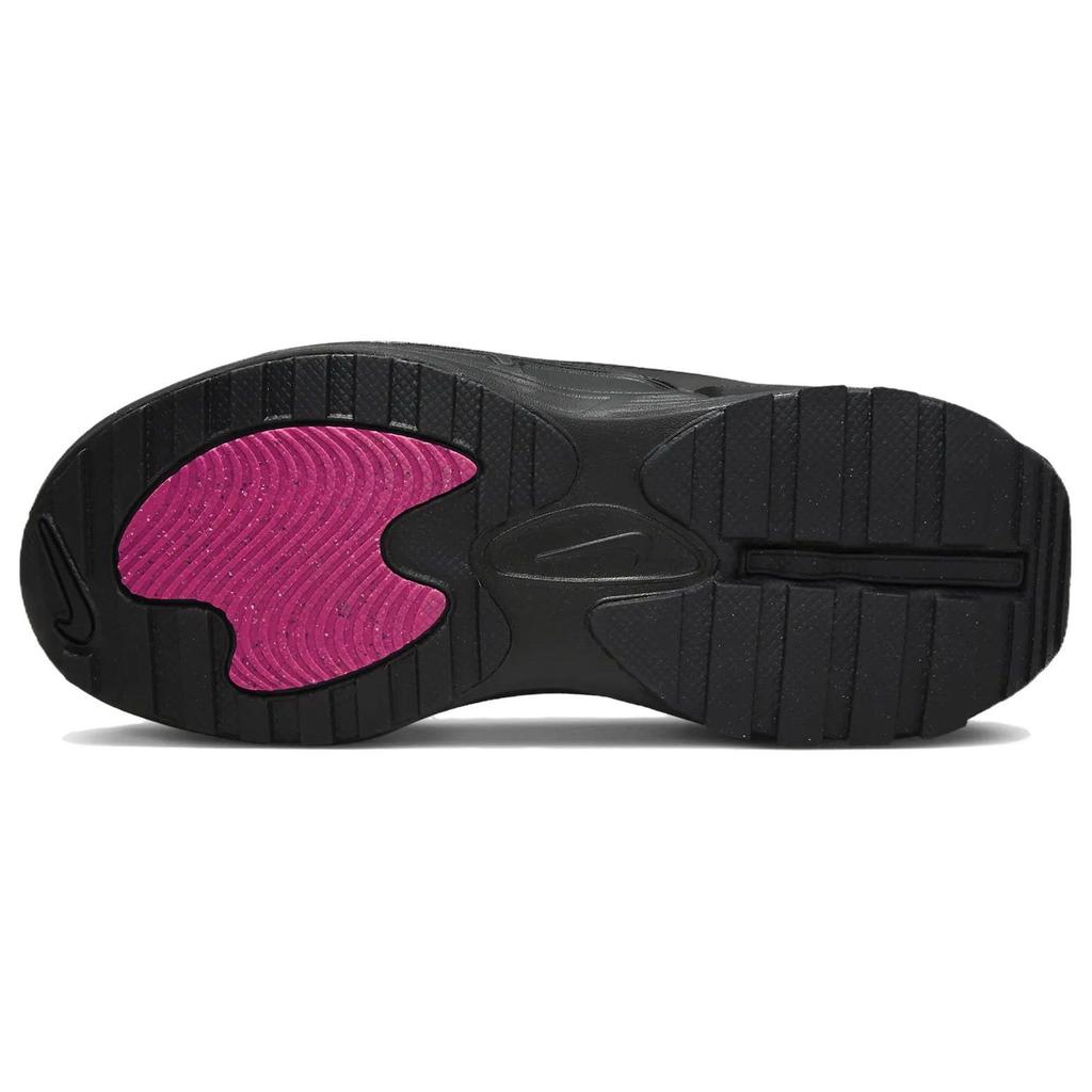 Nike Air Max Bliss Canvas Удобные Модные Амортизирующие Прочные Низкие Повседневные Кроссовки для Образа Жизни Женские кроссовки Черные FB8636-001