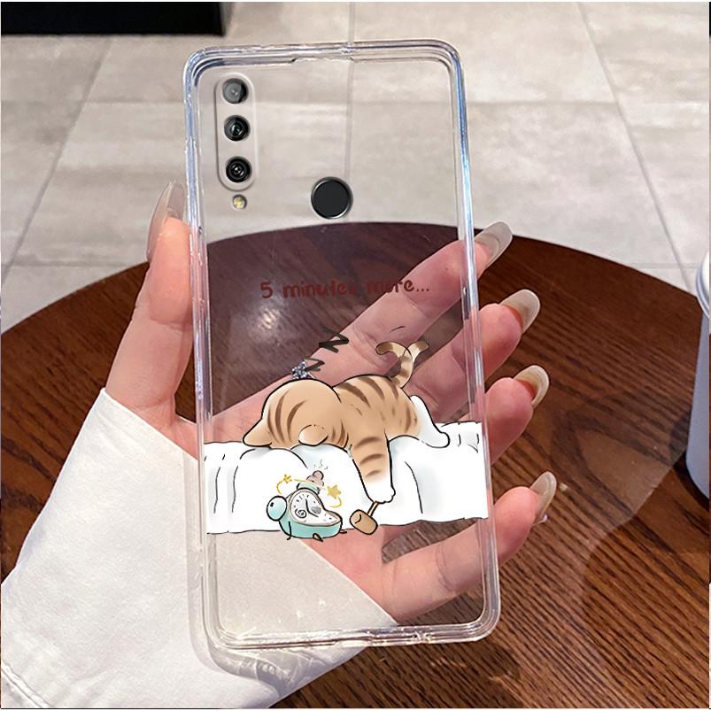 Case For Huawei Y9 prime 2019 STK-L21 STK-L22 STK-LX3 Y9s Casing Cute Love Heart Rabbit Funny Clear Soft Silicone TPU Phone Case