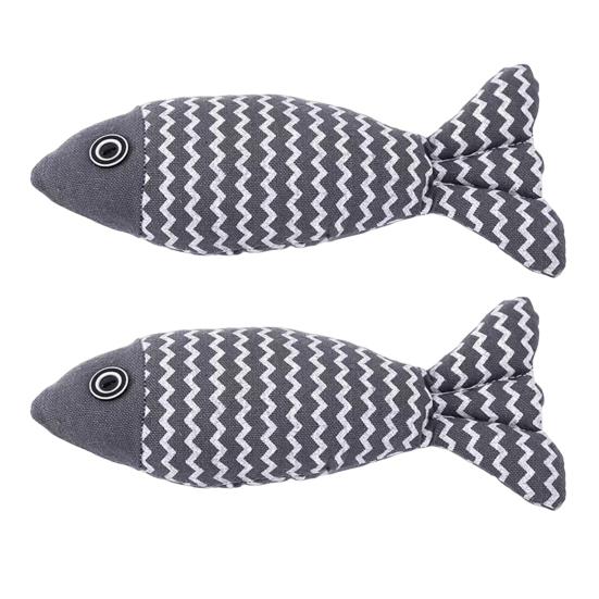 2/3 шт. Игрушки для кошек, рыбки, мягкая льняная плюшевая рыба с хрустящим звуком и кошачьей мятой, интерактивная игрушка для упражнений для котят, для домашних кошек