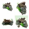 Realistic Bridge Resin Simulation Aquarium Ornaments Fish Tanks Aquarium Plant Turtle Basking Climbing Platform Supplies