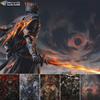 5D DIY Diamond Painting Game Dark Souls Cross Stitch Diamond Art Embroidery Mosaic Home Deco
