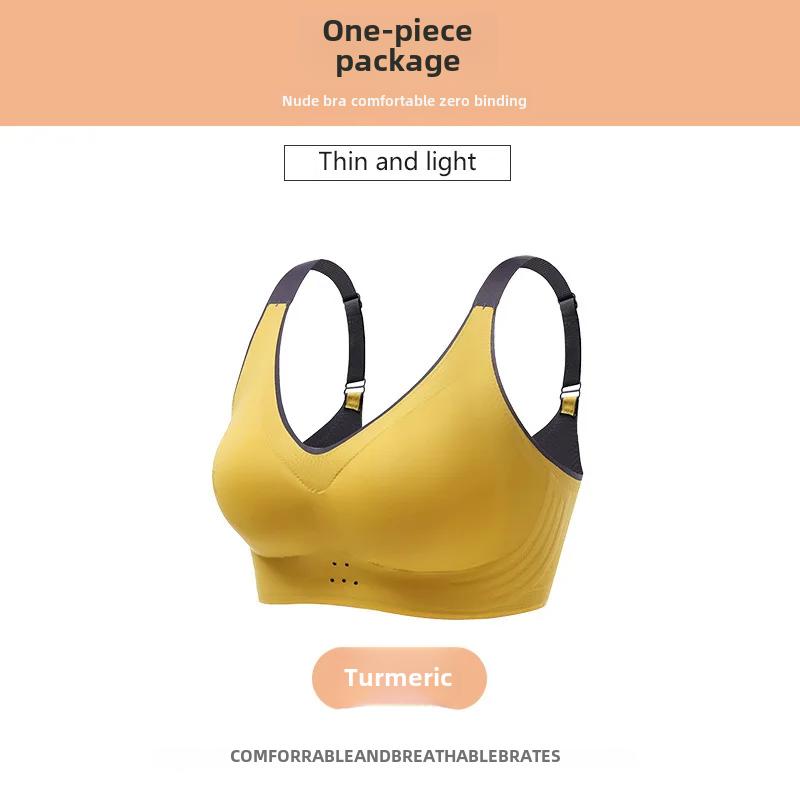 Новые ультратонкие летние бесшовные бюстгальтеры женские спортивные дышащие бюстгальтеры без косточек нейлоновое нижнее белье больших размеров