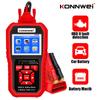 KONNWEI KW880 12 В автомобильный тестер-анализатор аккумулятора, автоматический диагностический инструмент, 3 в 1 автомобильный сканер OBD2, считыватель кодов