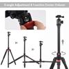 Andoer 153cm/60in Portable Camera Tripod Stand Aluminum Alloy with Detachable Monopod 360 Degrees Rotatable