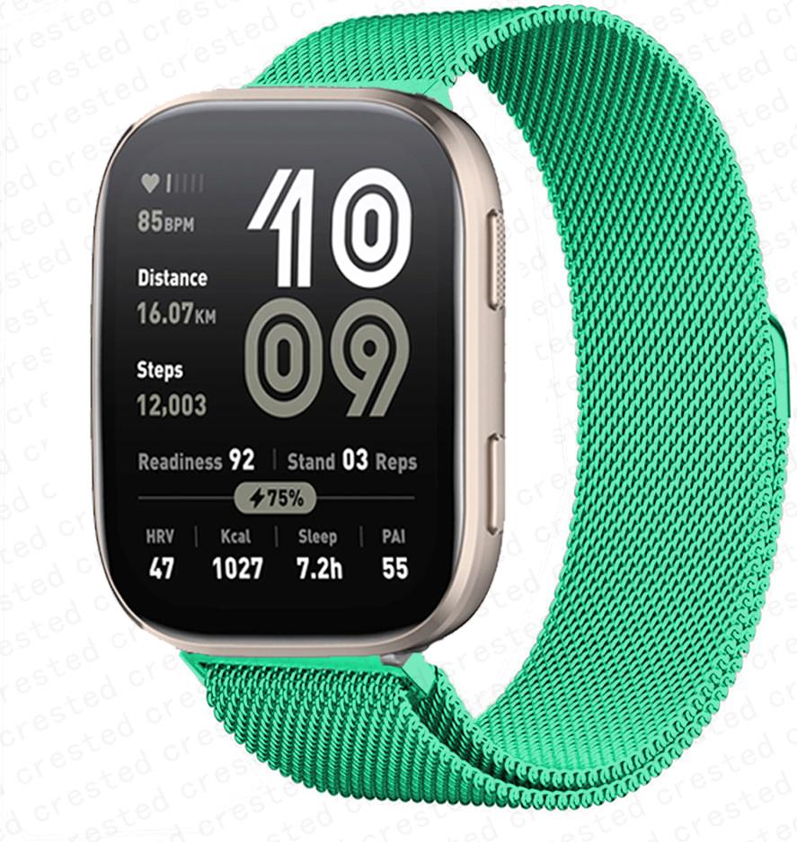 20 мм 22 мм ремешок для часов для Amazfit bip 6 5 Balance GTS 4 mini 2 2e 3 GTR 4 2 3 Pro миланская петля correa браслет huawei gt 5 Band