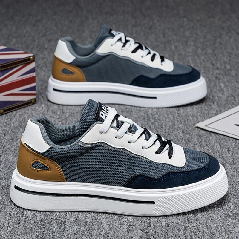 2025 new men's shoes spring fitness sneakers board shoes trend casual Korean version running shoes youth basketball shoes