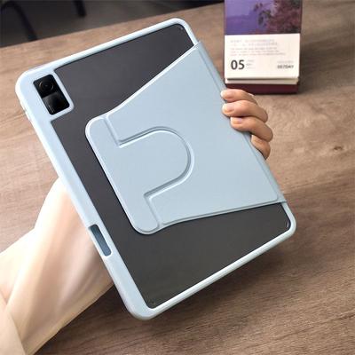 Ударопрочный смарт-чехол для Xiaoxin Pad 2024 Funda Lenovo Tab M11 TB-330FU TB-331FC вращающаяся крышка с держателем для ручки